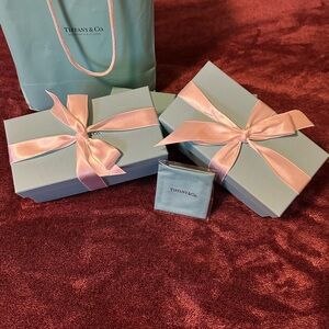 Tiffany & Co. Signature Sunglasses Boxes with White Bows
